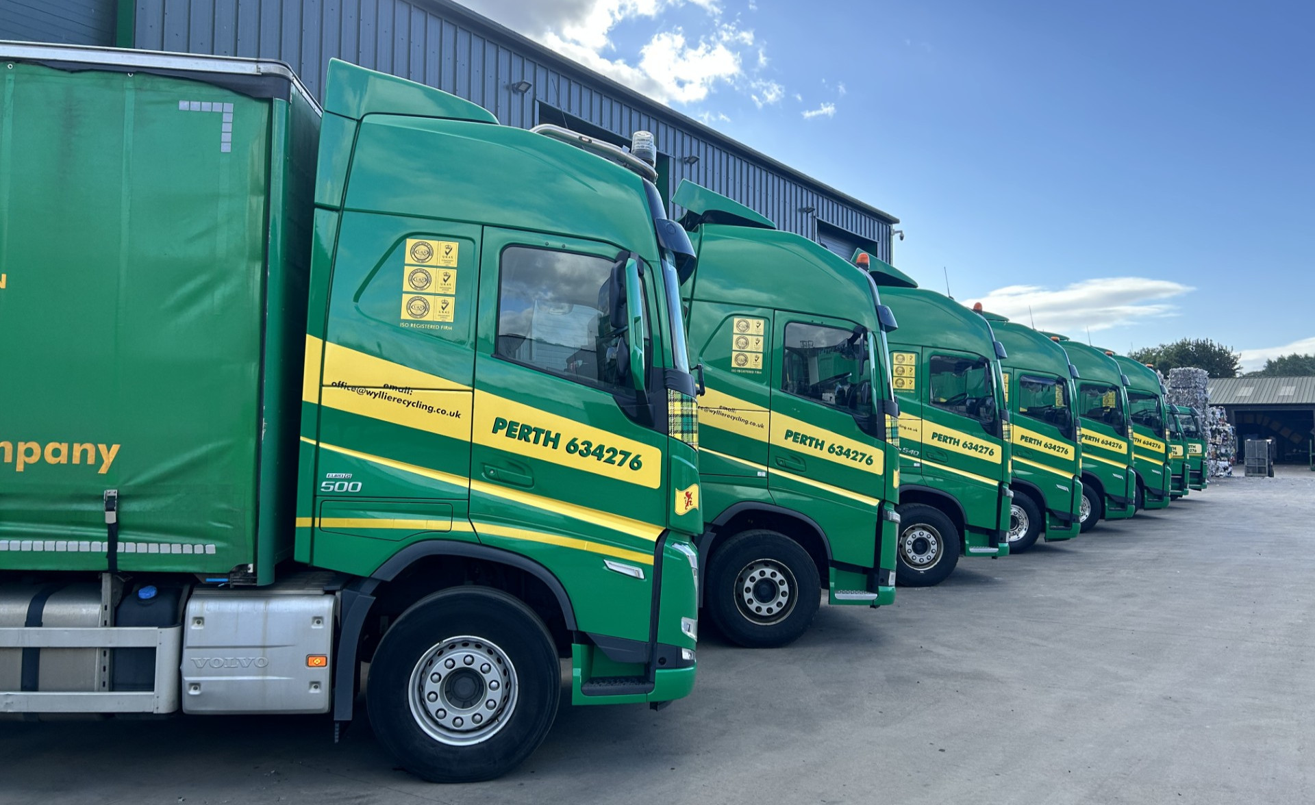sideview of cabs